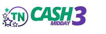 show cash three for midday tn.